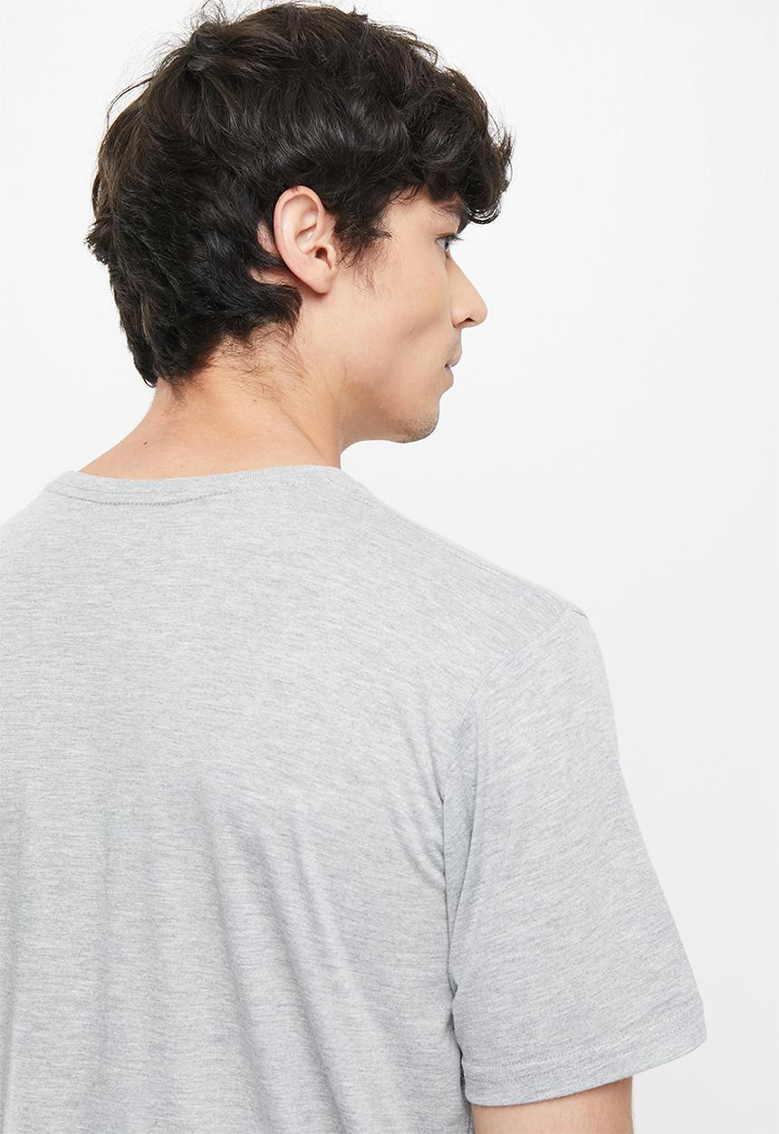 RVCA - Navigate short sleeve tee - grey melange