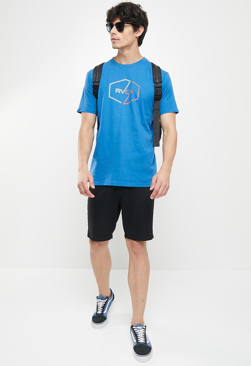 RVCA - Halfway short sleeve - french blue