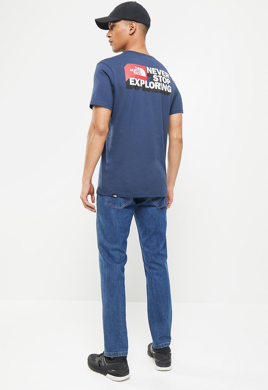 The North Face - M short sleeve nse graphic tee - summit navy