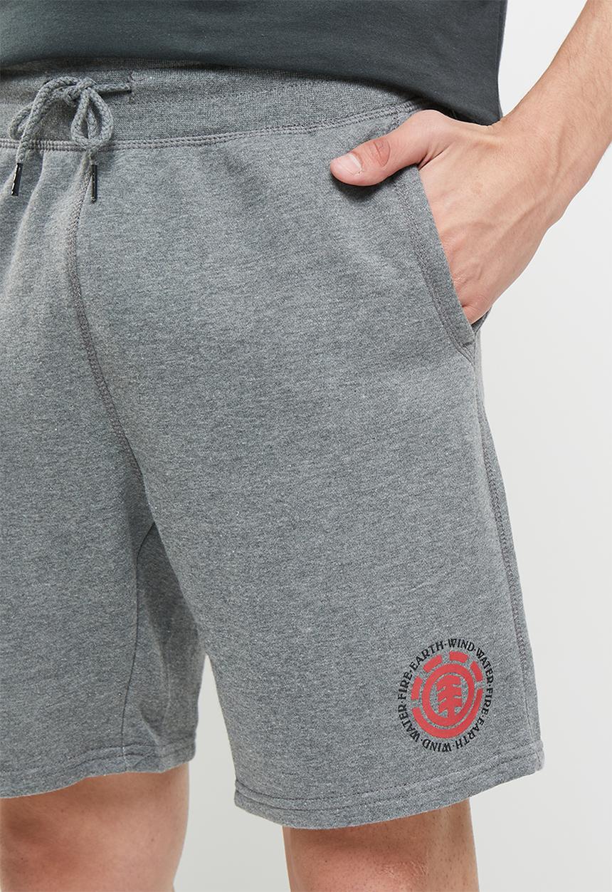 Element - Cornell graphic short - mid grey heather