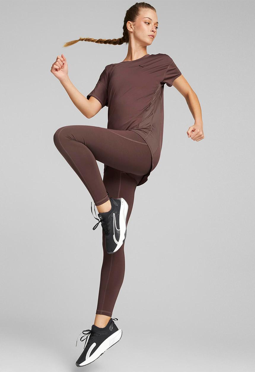 PUMA - Favorite forever high waist 7/8 tight - dusty plum