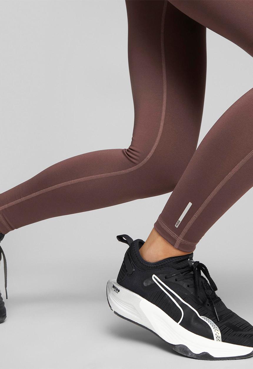 PUMA - Favorite forever high waist 7/8 tight - dusty plum