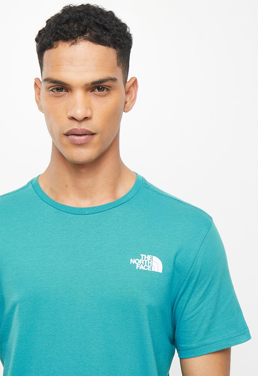 The North Face - M short sleeve redbox tee - harbor blue