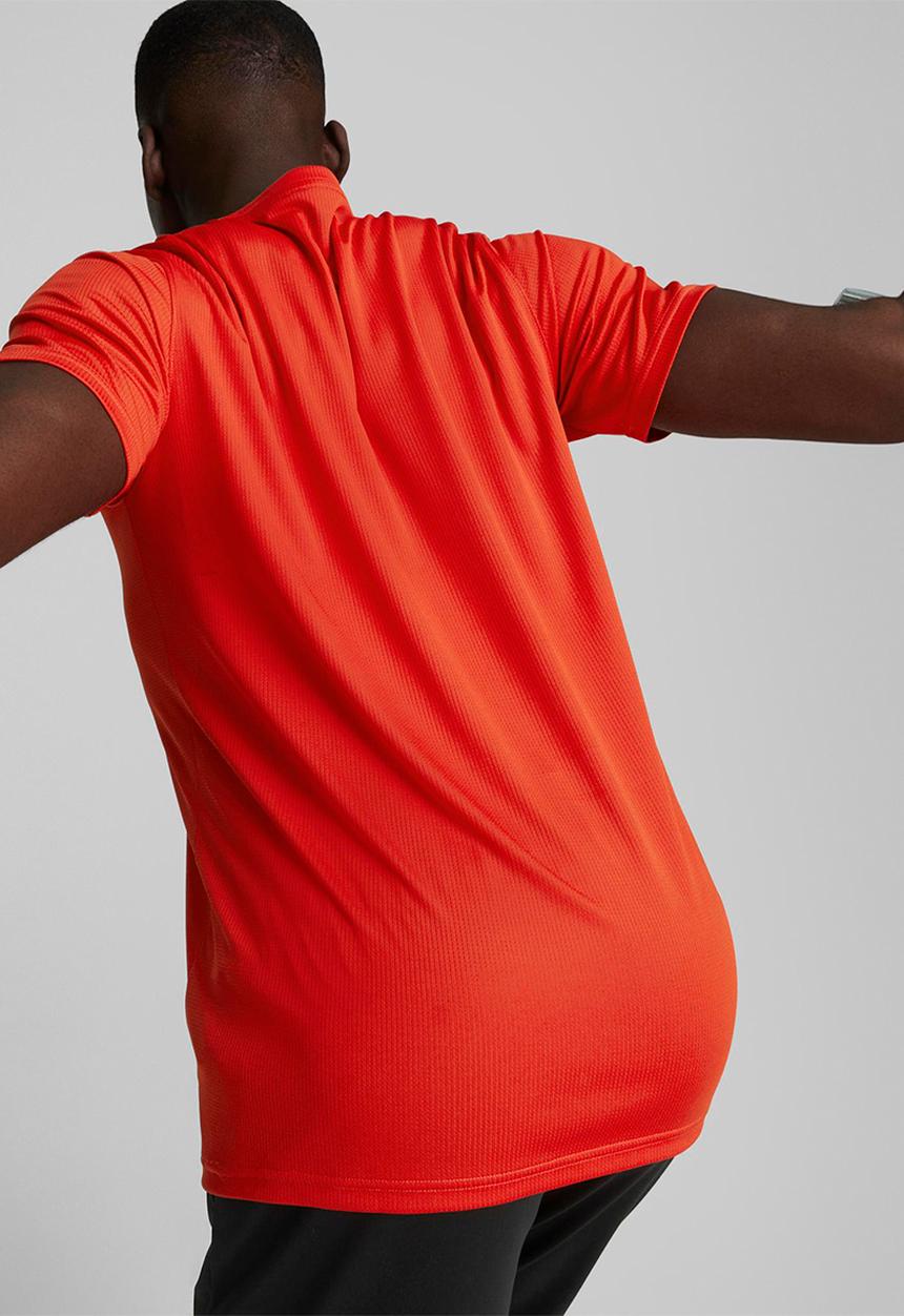 PUMA - Performance tee m (s) - burnt red