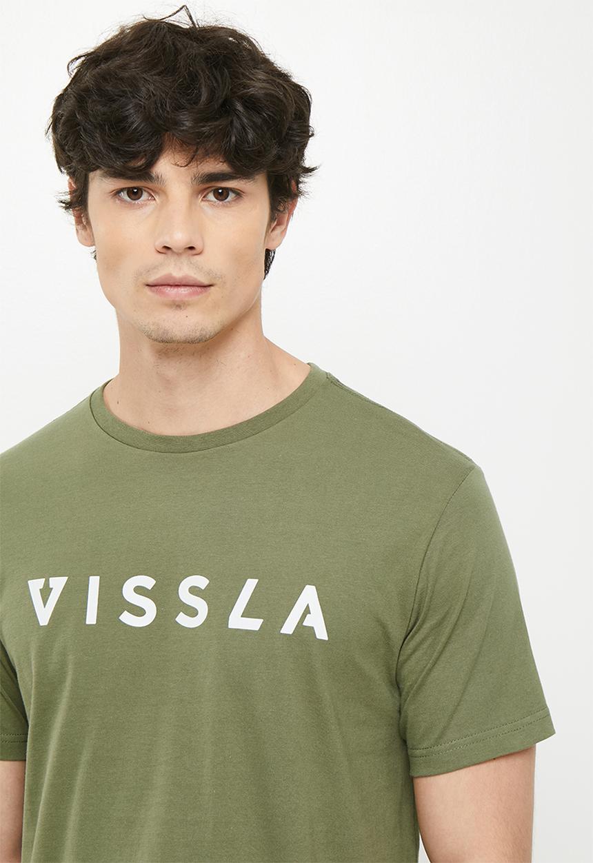 Vissla  - Foundation short sleeve tee - army