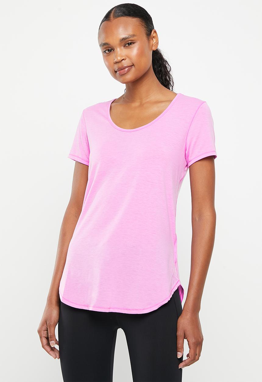 Cotton On - Gym T-shirt -  digital orchid