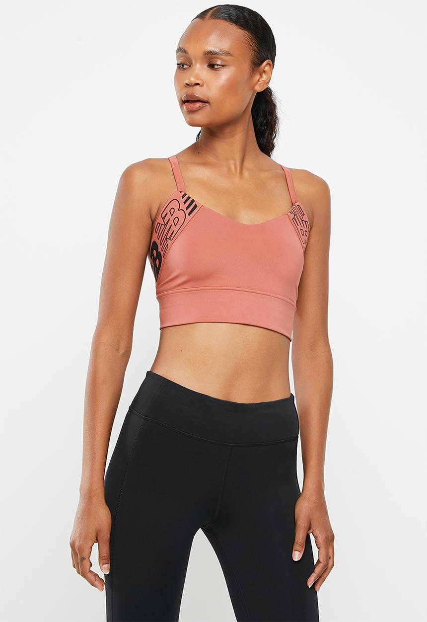 New Balance  - Relentless crop top - mineral red