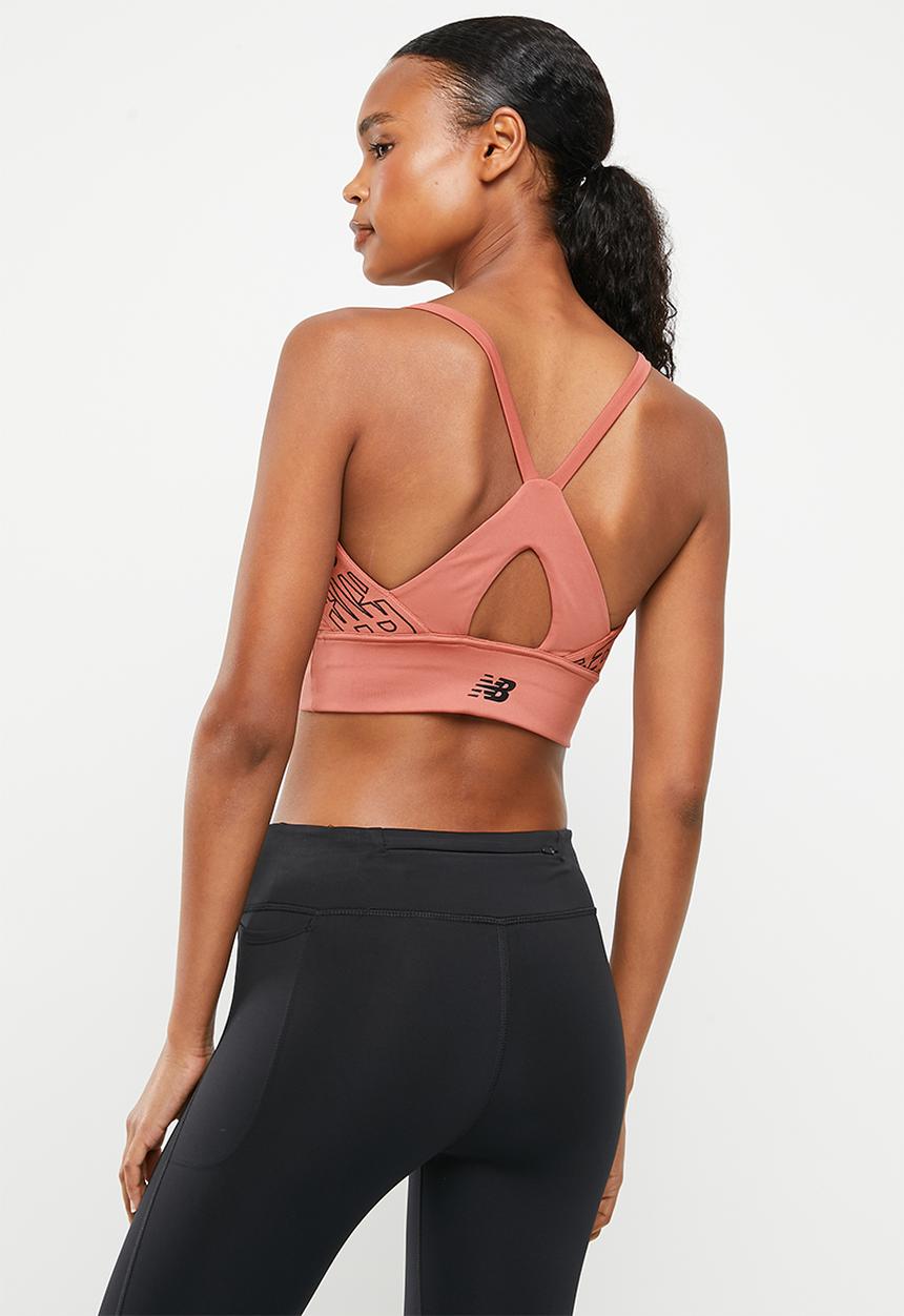 New Balance  - Relentless crop top - mineral red