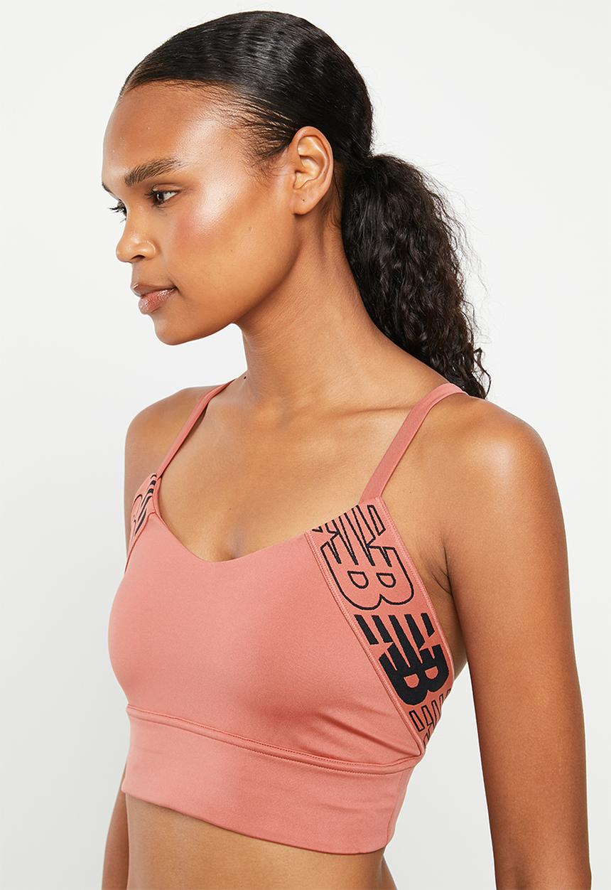 New Balance  - Relentless crop top - mineral red