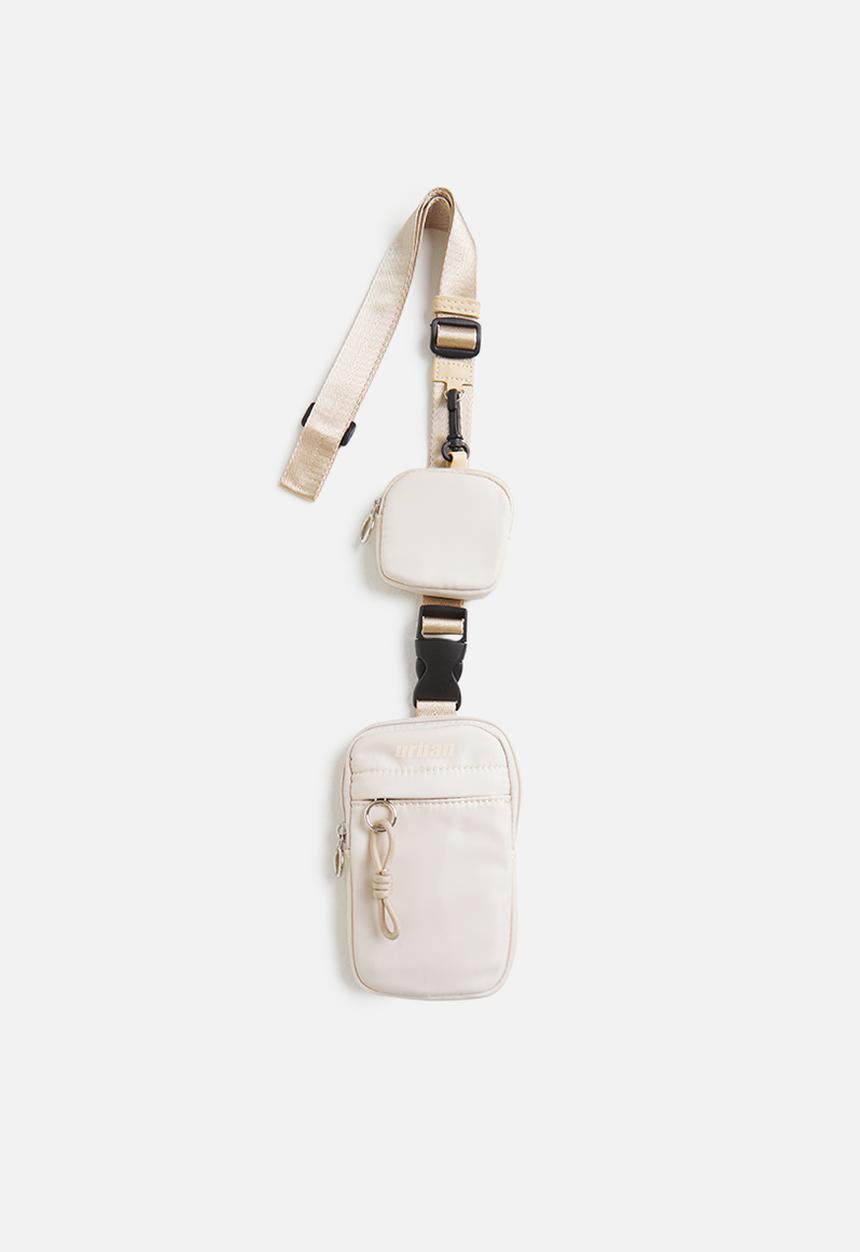 urban° - Urban cross body cell phone bag - stone
