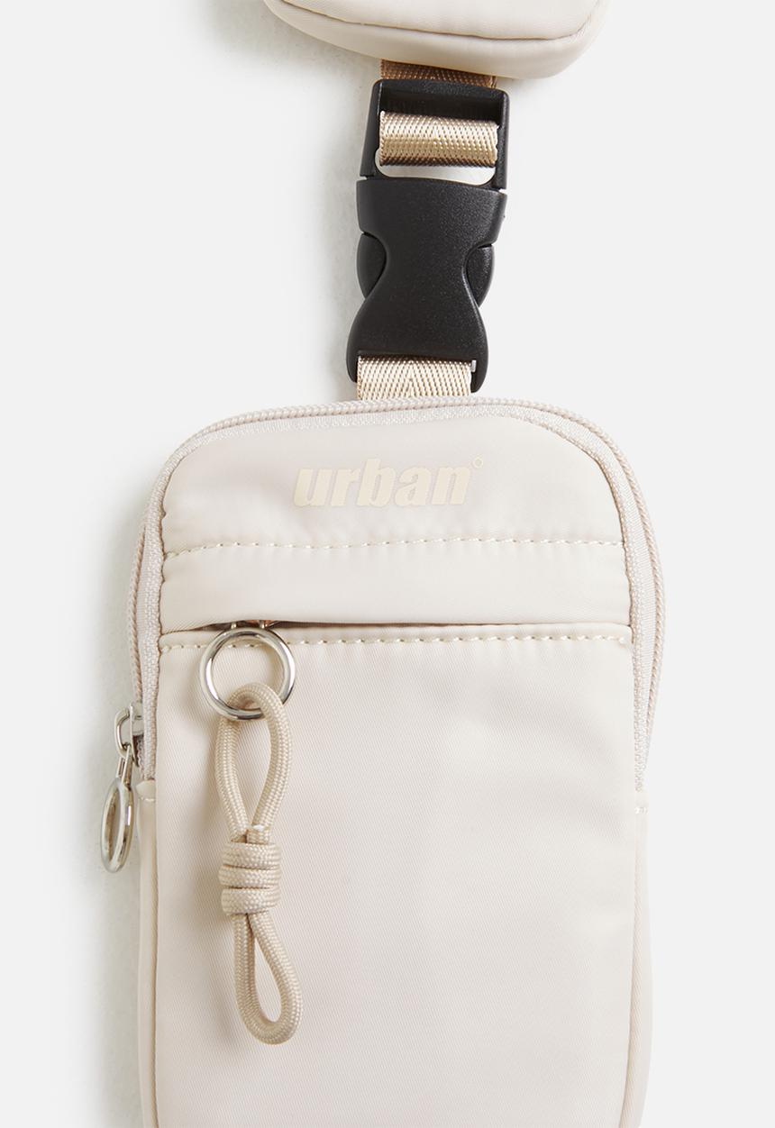urban° - Urban cross body cell phone bag - stone
