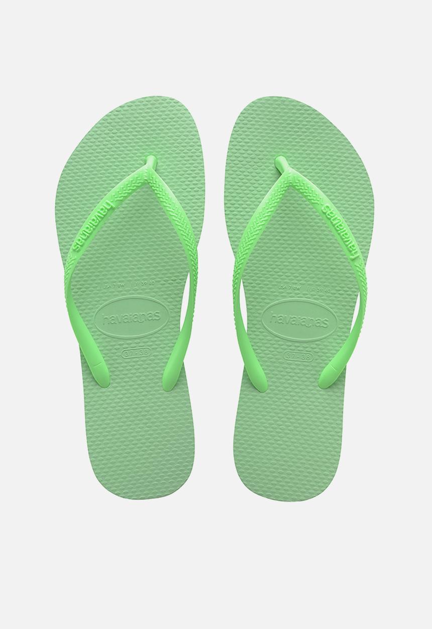 Havaianas - Slim - green garden