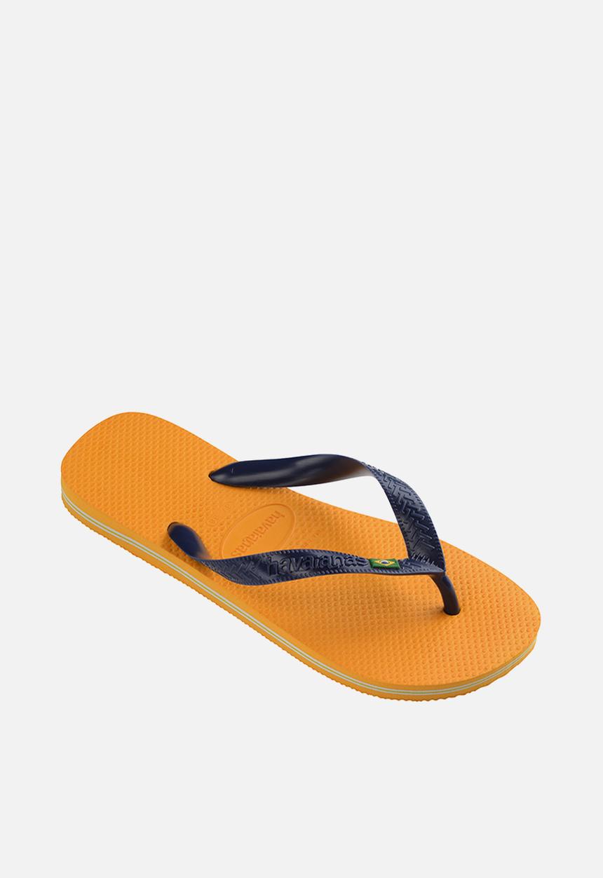 Havaianas - Brazil flip flops - orange citrus