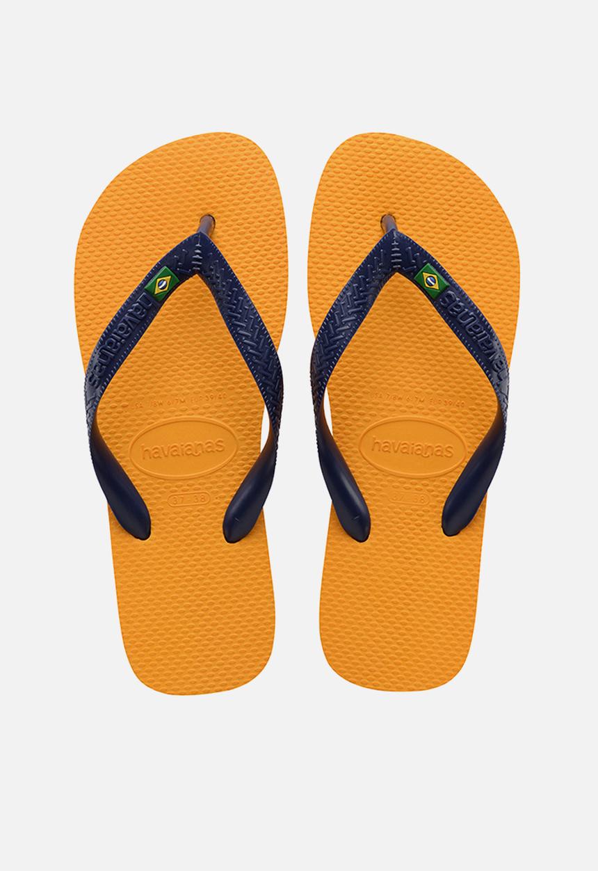 Havaianas - Brazil flip flops - orange citrus