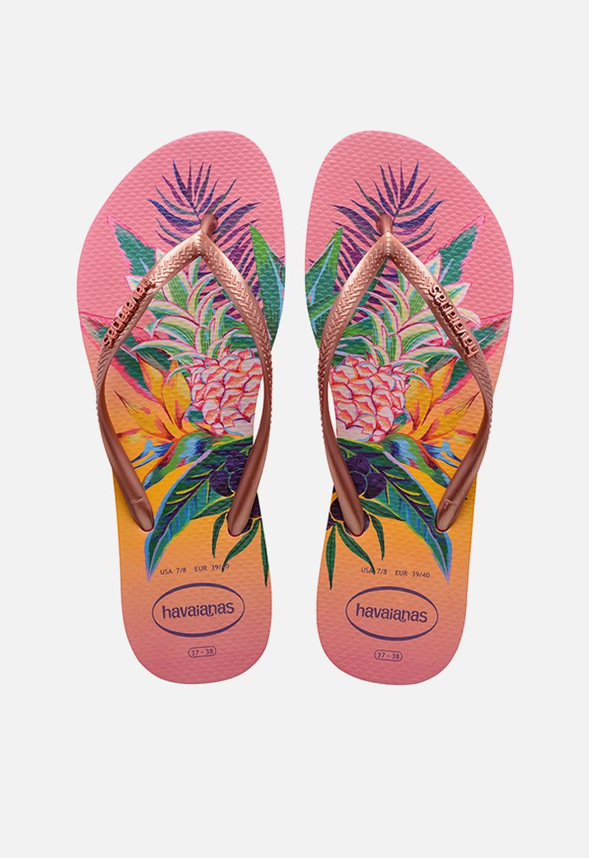 Havaianas - Slim tropical - pink porcelain