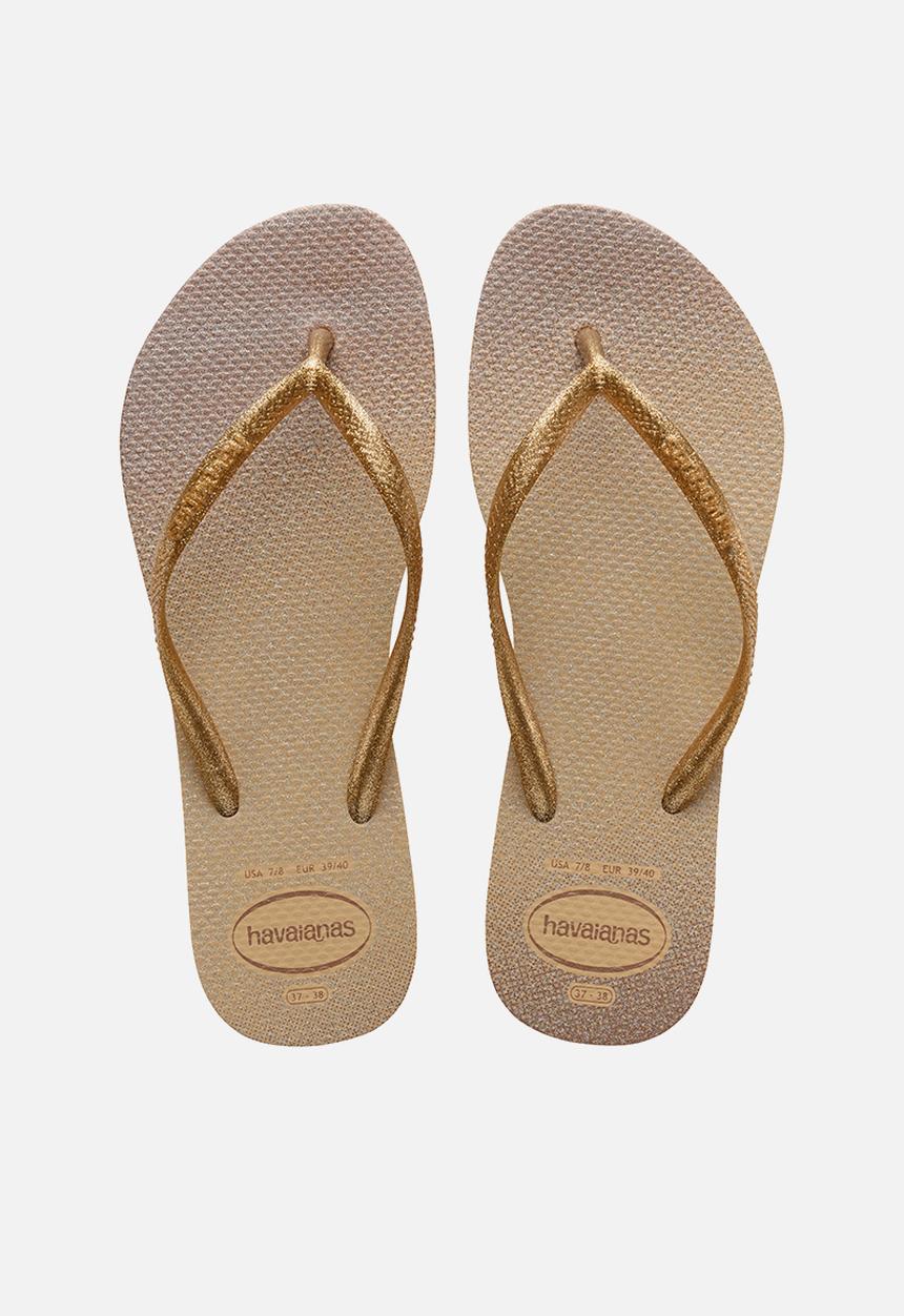 Havaianas - Slim gloss - golden