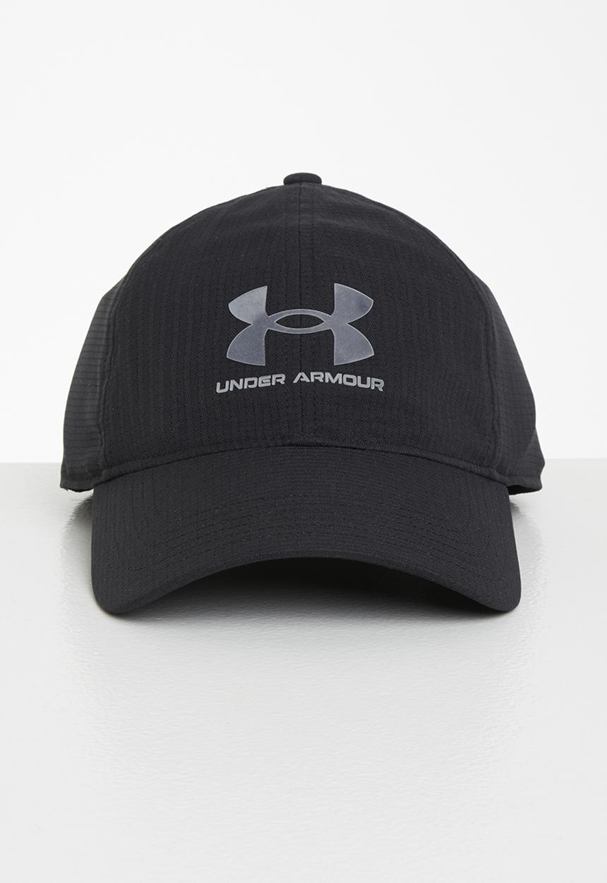 Under Armour - Isochill armourvent adj -  black & pitch gray