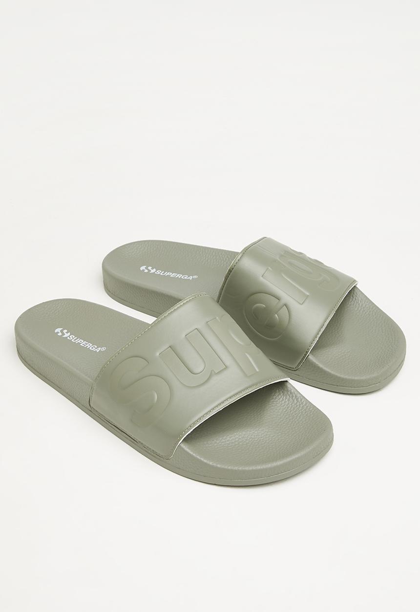SUPERGA - 1908 slides polysoft - green safari