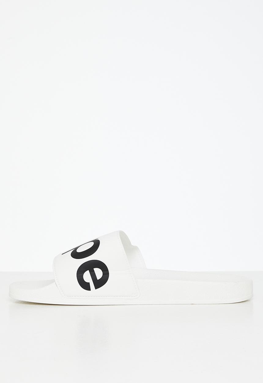 SUPERGA - 1908 slides polysoft - white & black