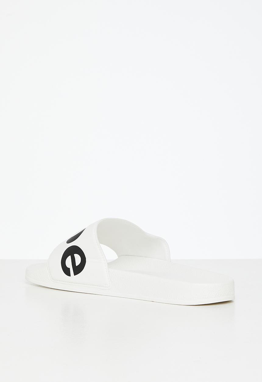 SUPERGA - 1908 slides polysoft - white & black