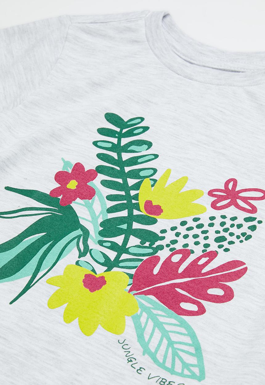 Superbalist - 2 Pack printed tees - mint & ice melange