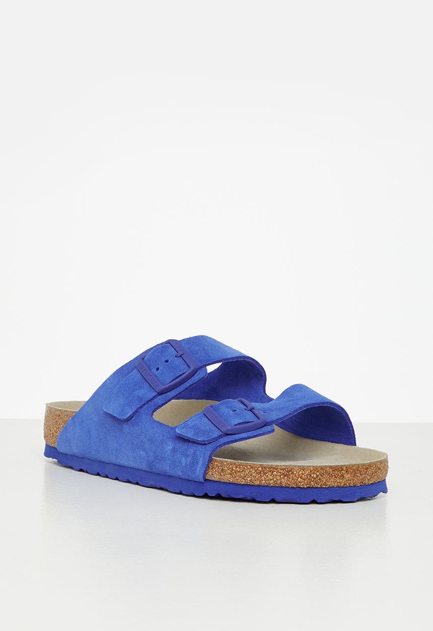 Birkenstock - Arizona sfb suede leather regular - ultra blue