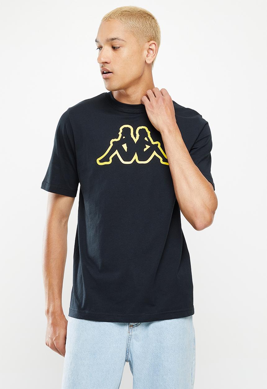 KAPPA - Logo coly - black yellow yolk