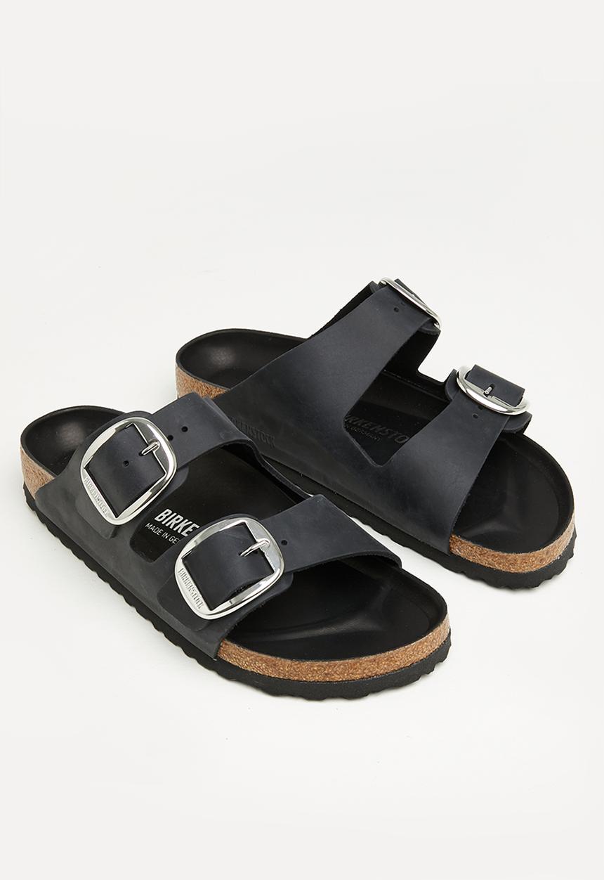 Birkenstock - Arizona big buckle oiled leather narrow - black