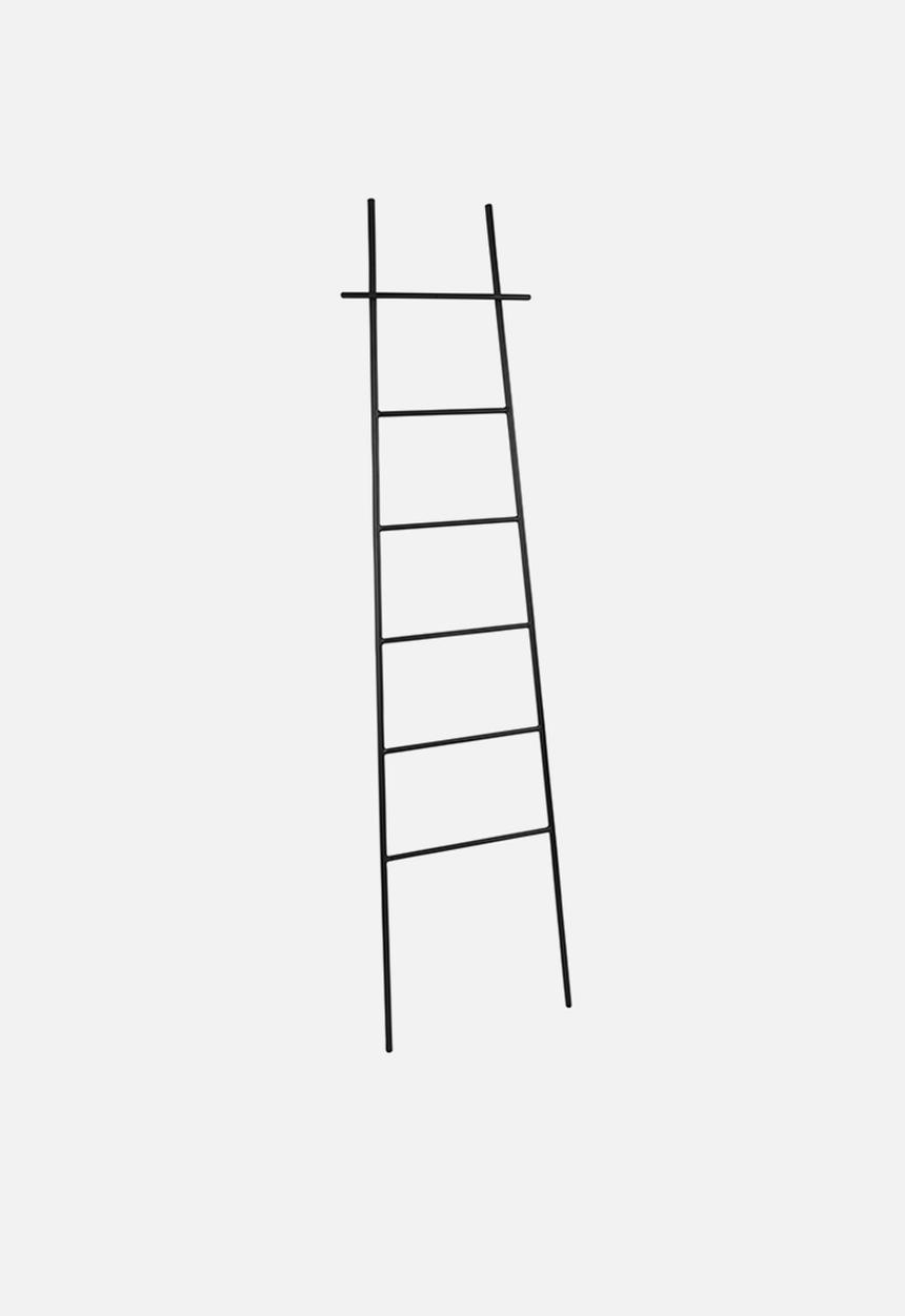 Present Time - Wall ladder glint - black