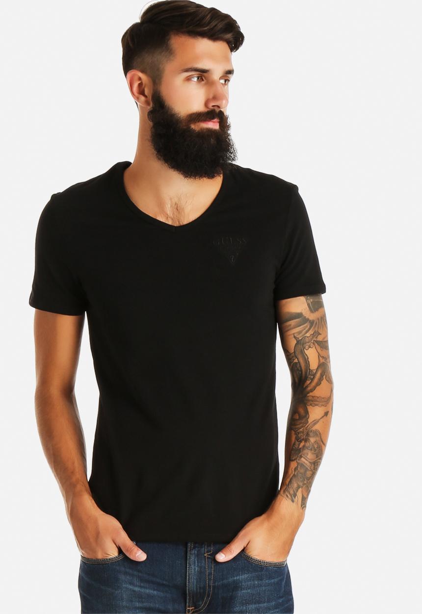 GUESS - V-Neck T-Shirt