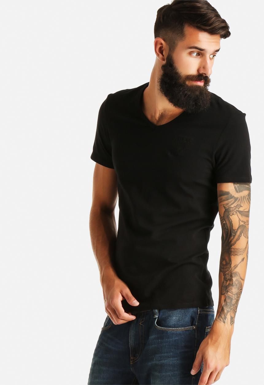 GUESS - V-Neck T-Shirt
