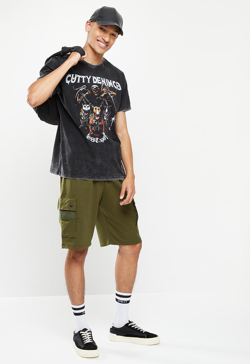 Cutty - Point cargo pocket short - fatigue