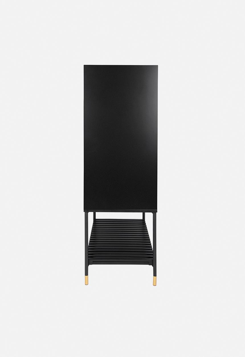 Present Time - Cabine marve double doors - black