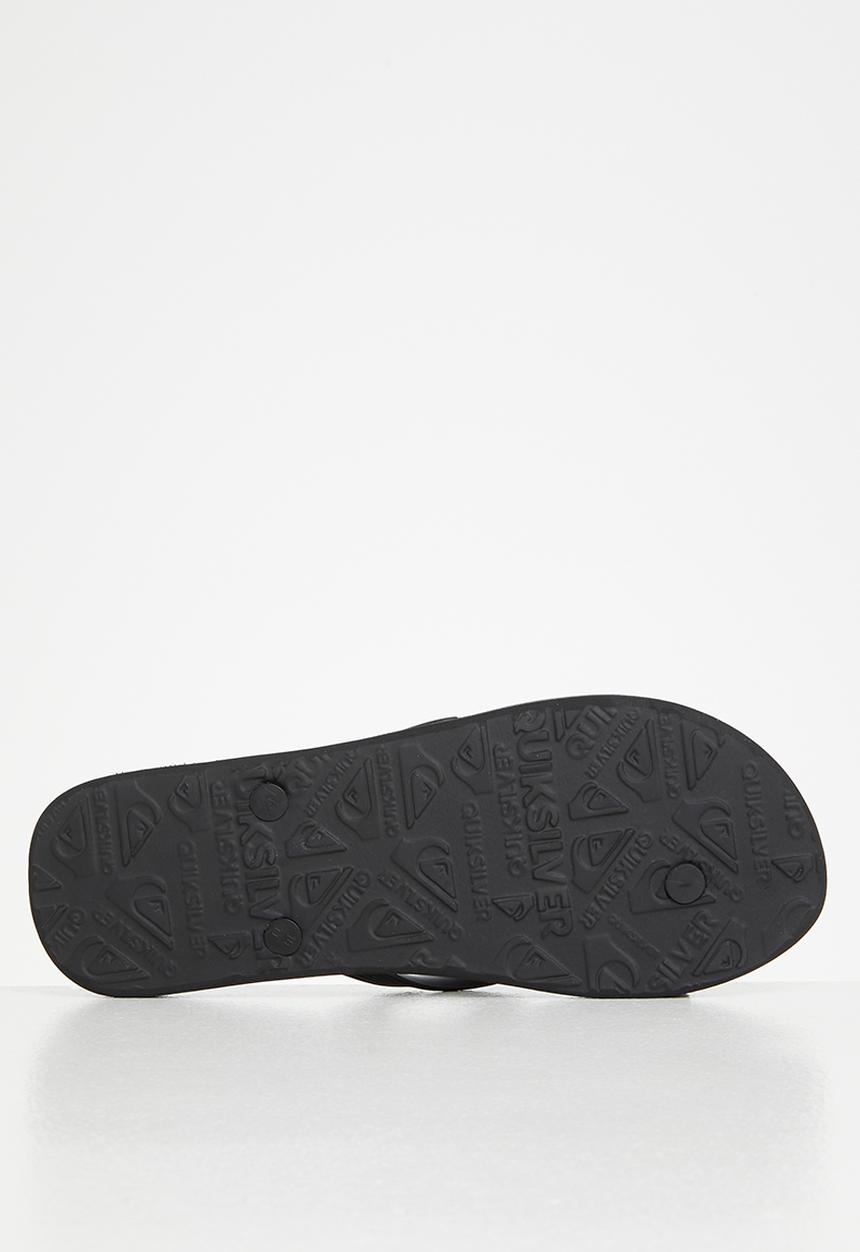 Quiksilver - Molokai highlite arch flip-flop - black & grey