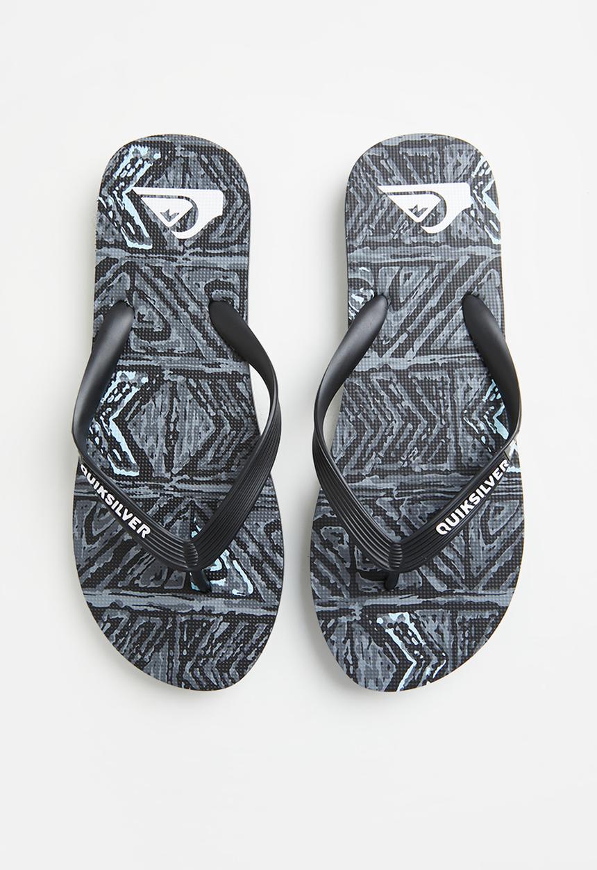 Quiksilver - Molokai highlite arch flip-flop - black & grey