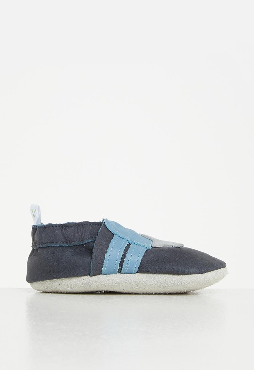 Pitta-Patta Shoes - Keanu boys shoes - navy