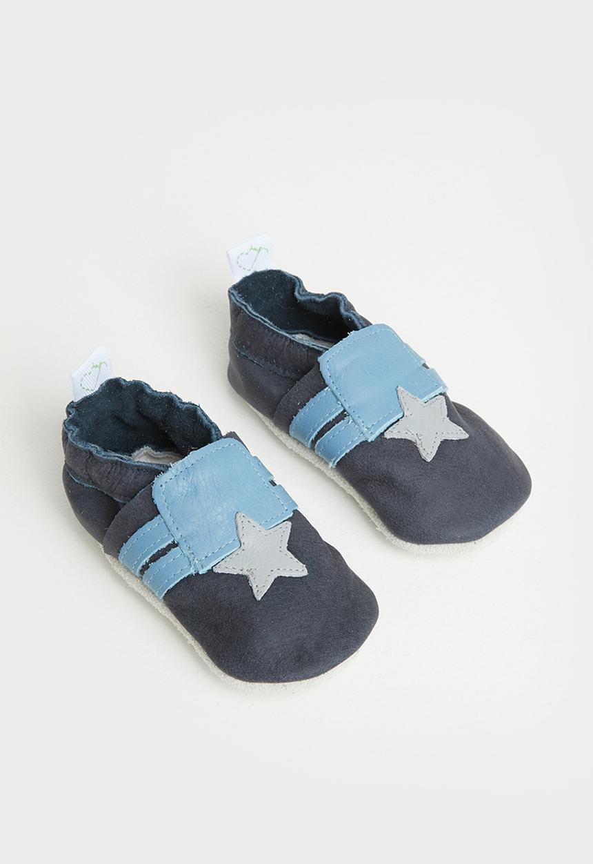 Pitta-Patta Shoes - Keanu boys shoes - navy