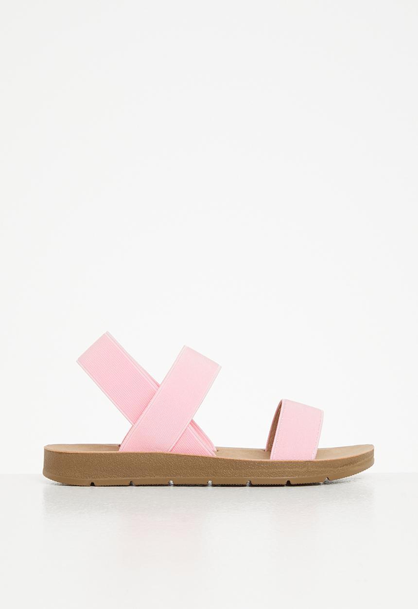 Flutterby - Girls flat sandal - pink
