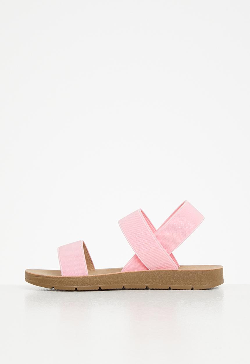 Flutterby - Girls flat sandal - pink
