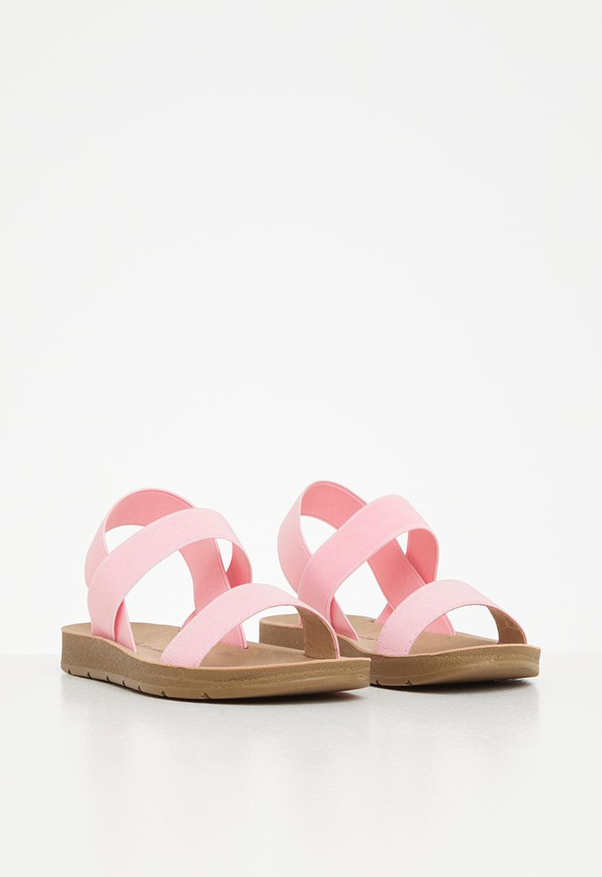 Flutterby - Girls flat sandal - pink