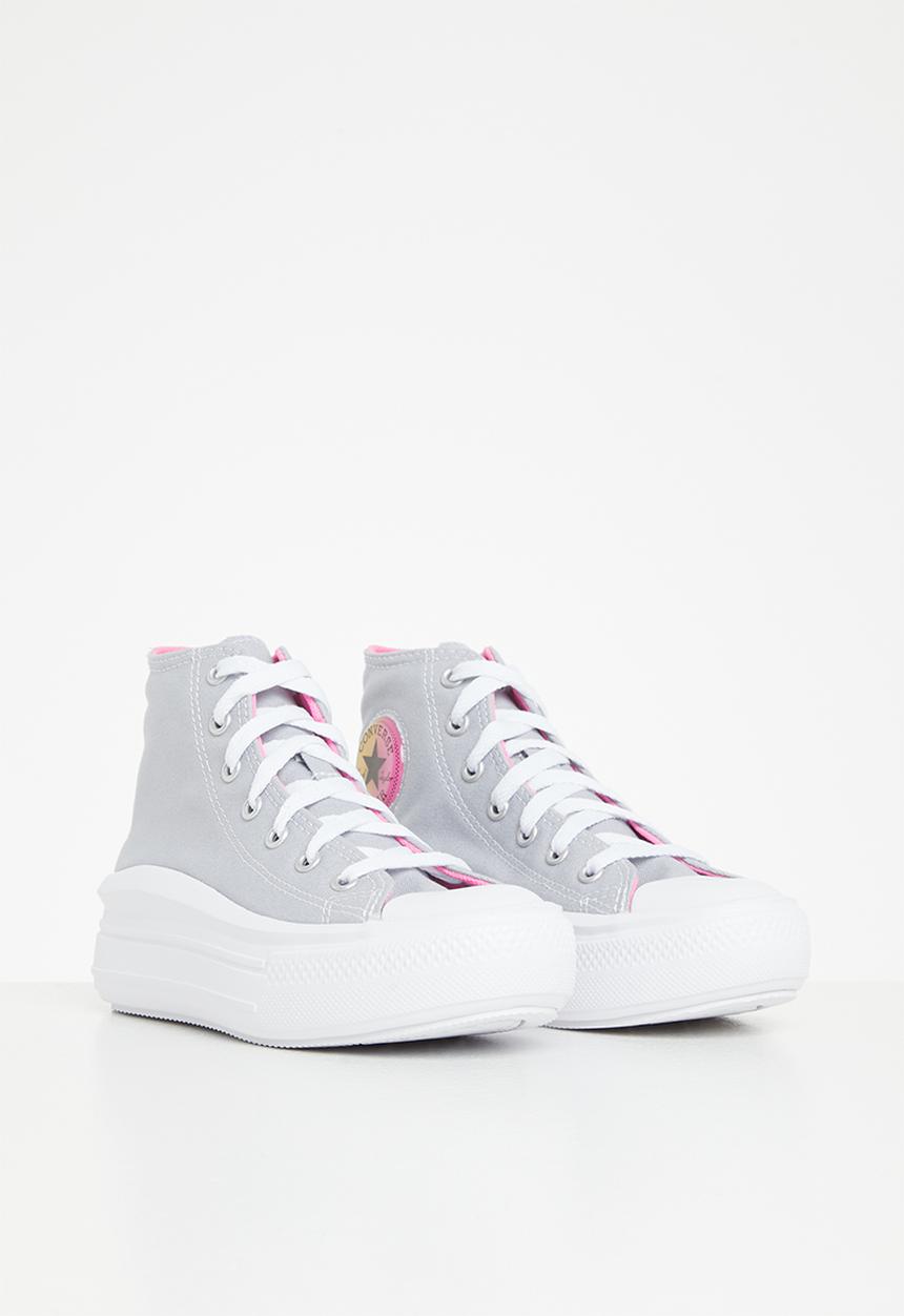 Converse - Chuck taylor all star move - gravel/pink/white