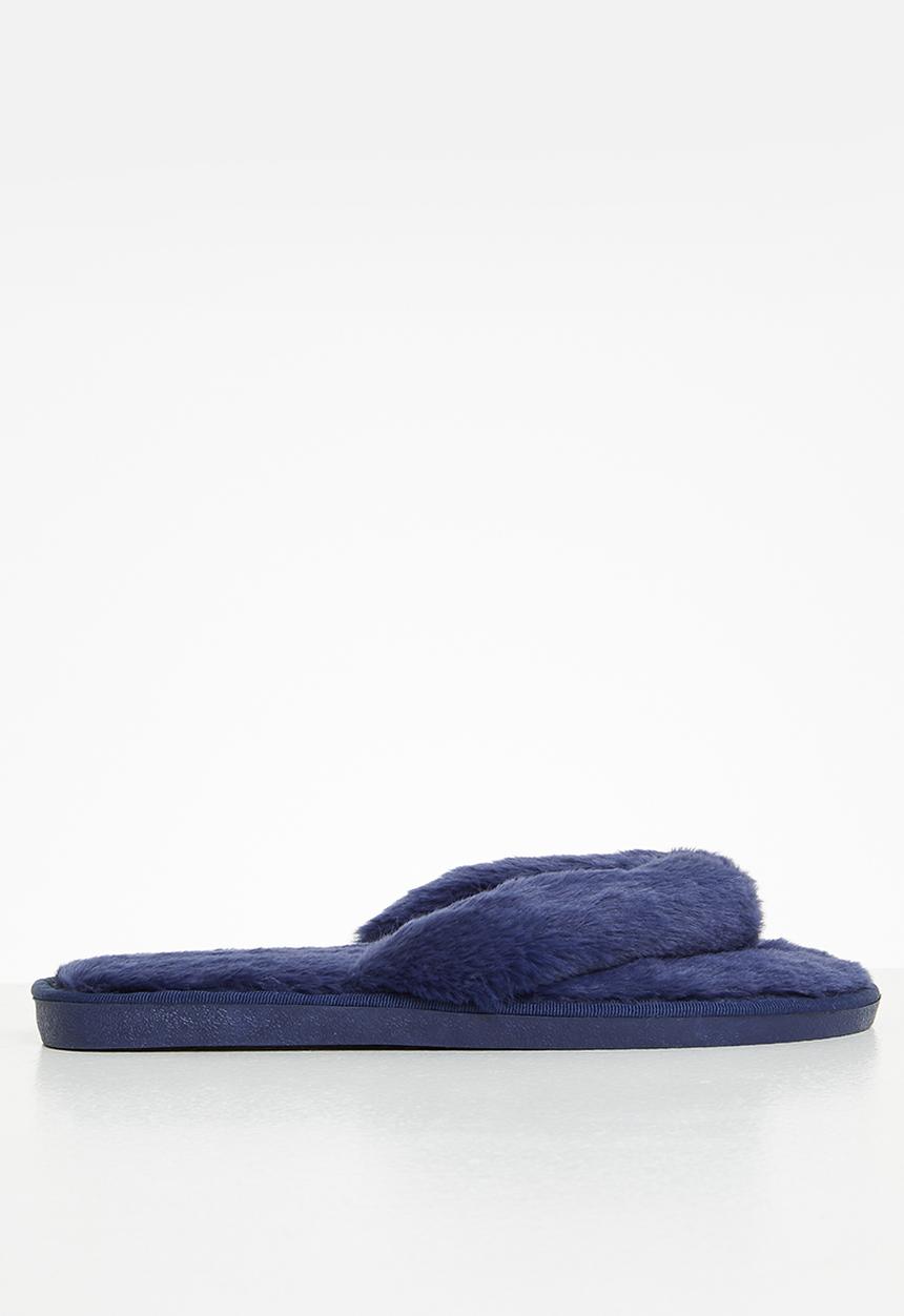 dailyfriday - Lindy soft touch tong slippers - navy