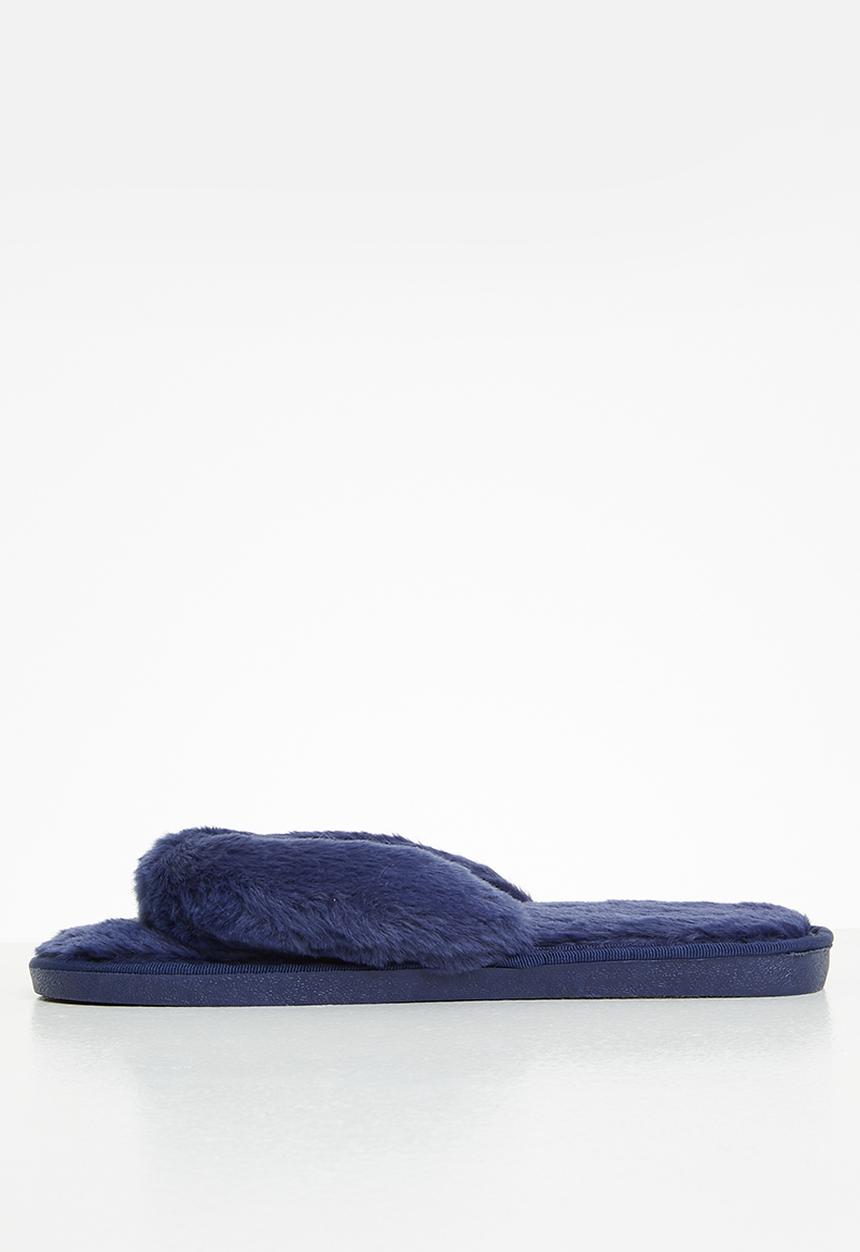 dailyfriday - Lindy soft touch tong slippers - navy