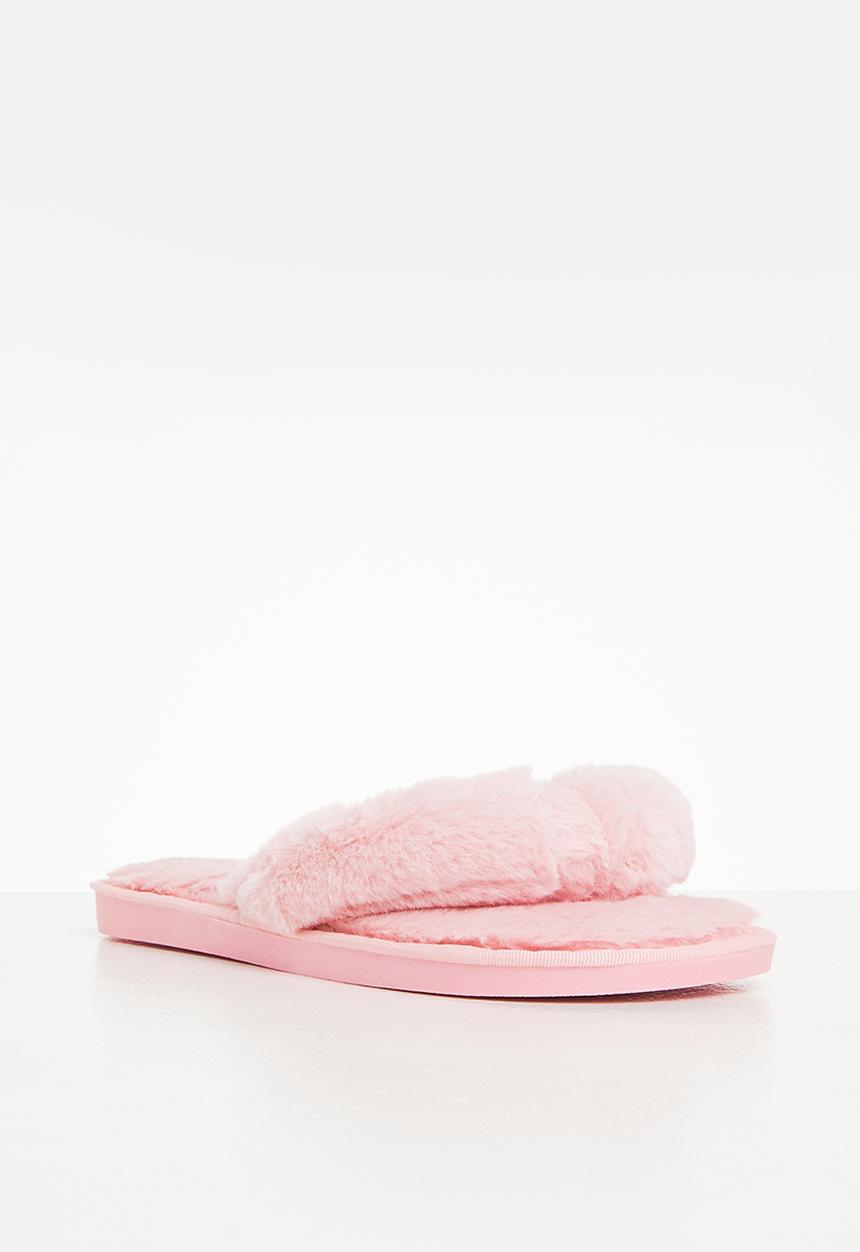 dailyfriday - Lindy soft touch tong slippers - pink