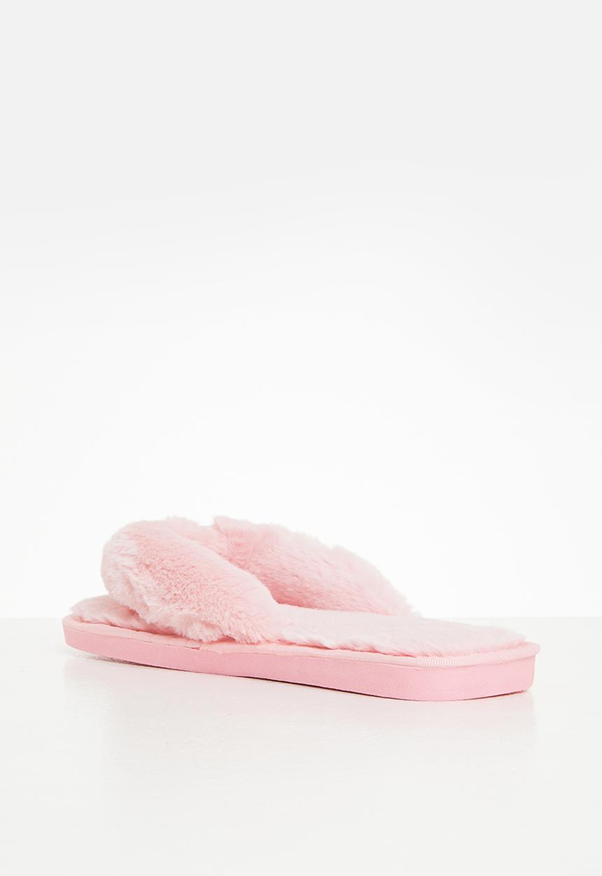 dailyfriday - Lindy soft touch tong slippers - pink