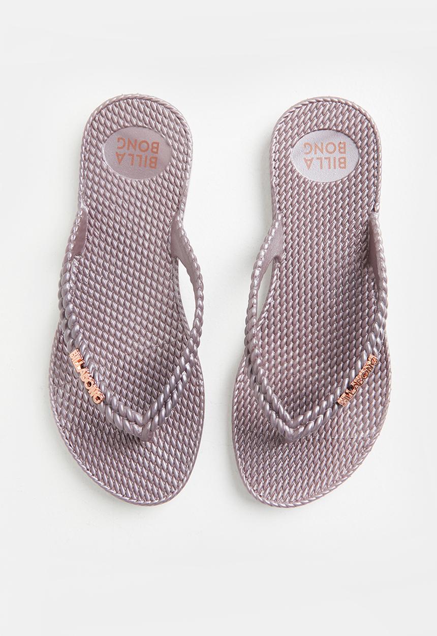 Billabong  - Kick back thong - metallic & metallic coco