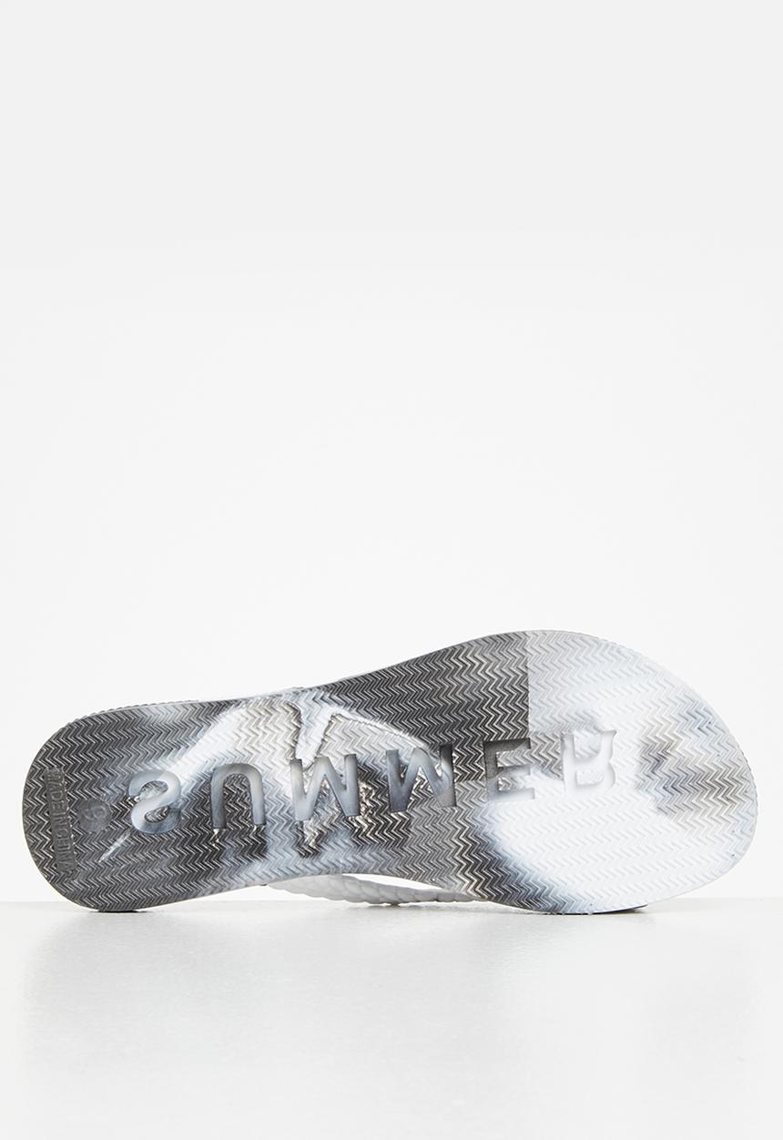 Billabong  - Summer dazed marble thong - pewter