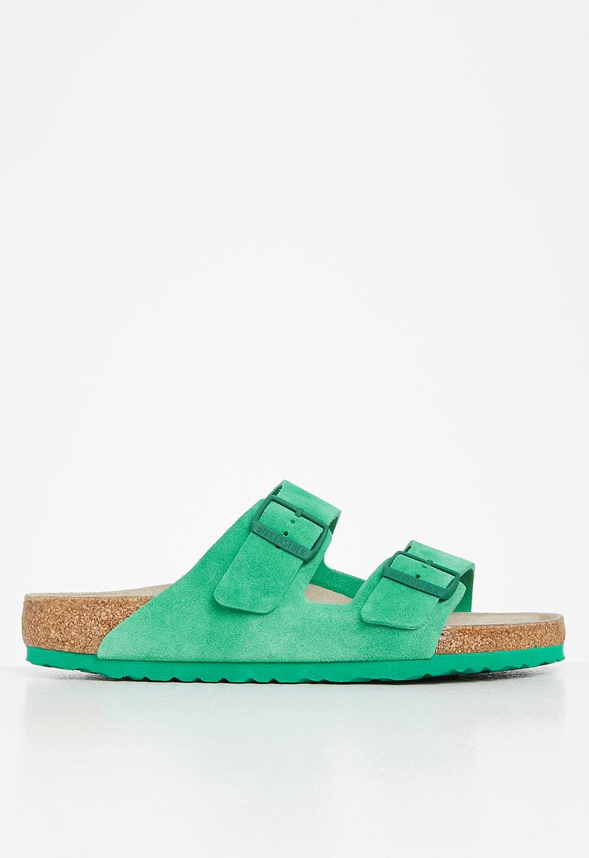 Birkenstock - Arizona sfb suede leather regular - bold green