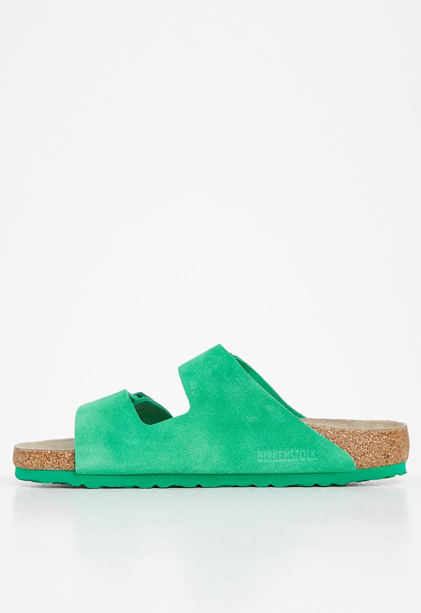 Birkenstock - Arizona sfb suede leather regular - bold green