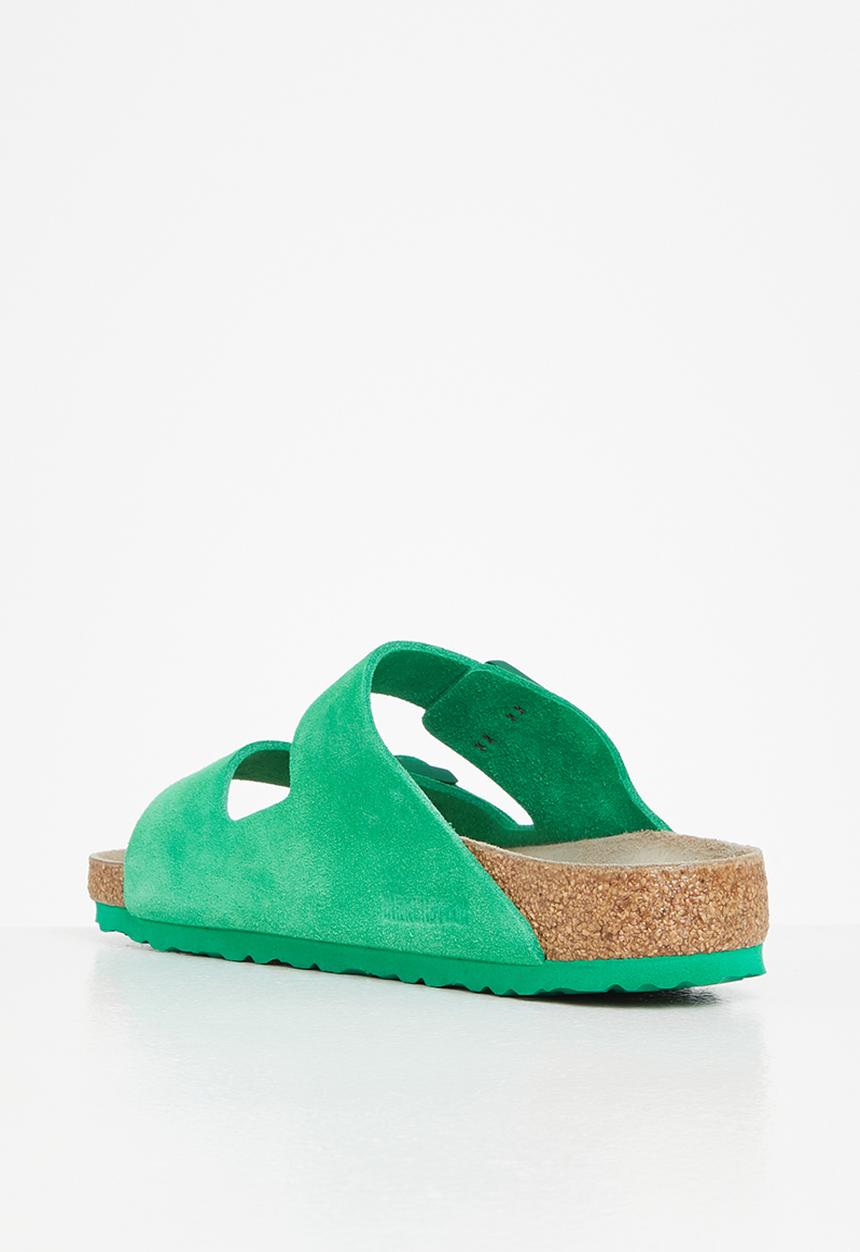 Birkenstock - Arizona sfb suede leather regular - bold green